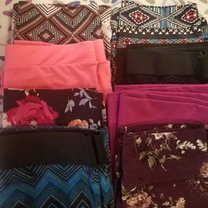 Eight bodycon skirts